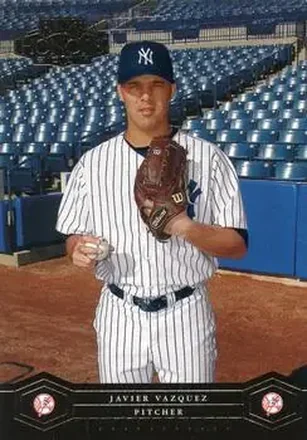2004 Playoff Honors #136 - Javier Vazquez - New York Yankees