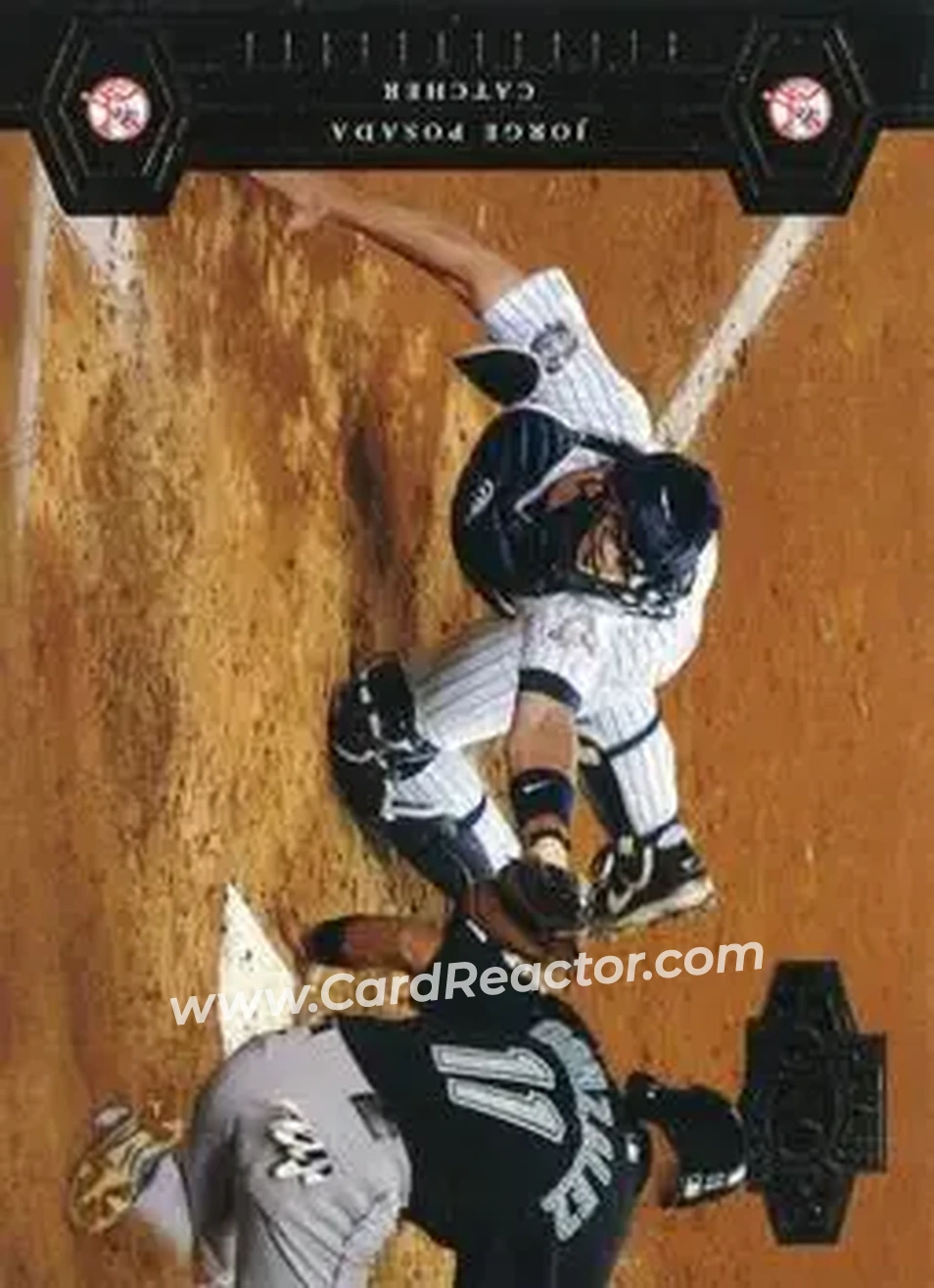 2004 Playoff Honors #137 - Jorge Posada - New York Yankees - Front