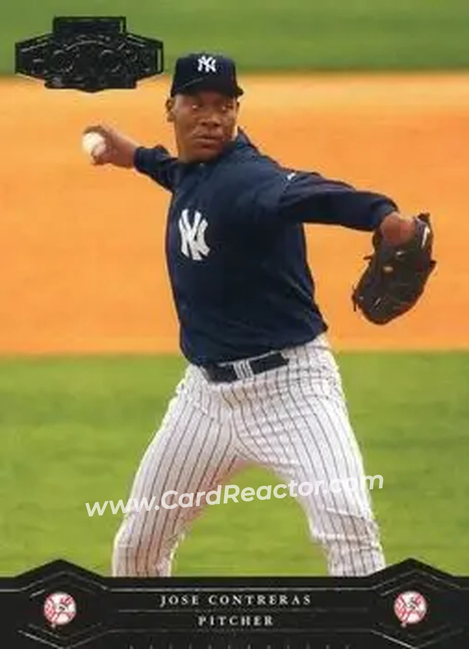 2004 Playoff Honors #138 - Jose Contreras - New York Yankees - Front