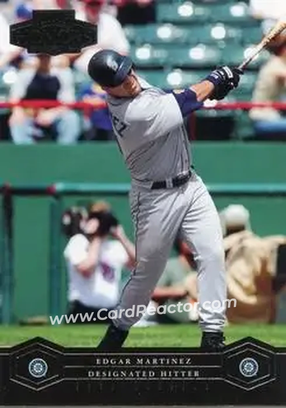 2004 Playoff Honors #172 - Edgar Martinez - Seattle Mariners - Front