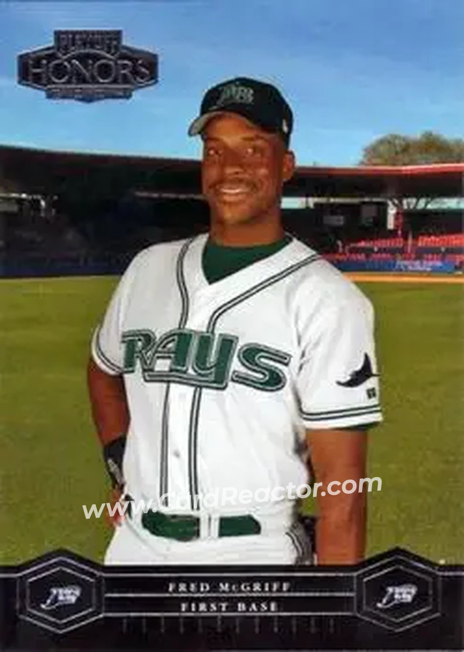 2004 Playoff Honors #187 - Fred McGriff - Tampa Bay Devil Rays - Front