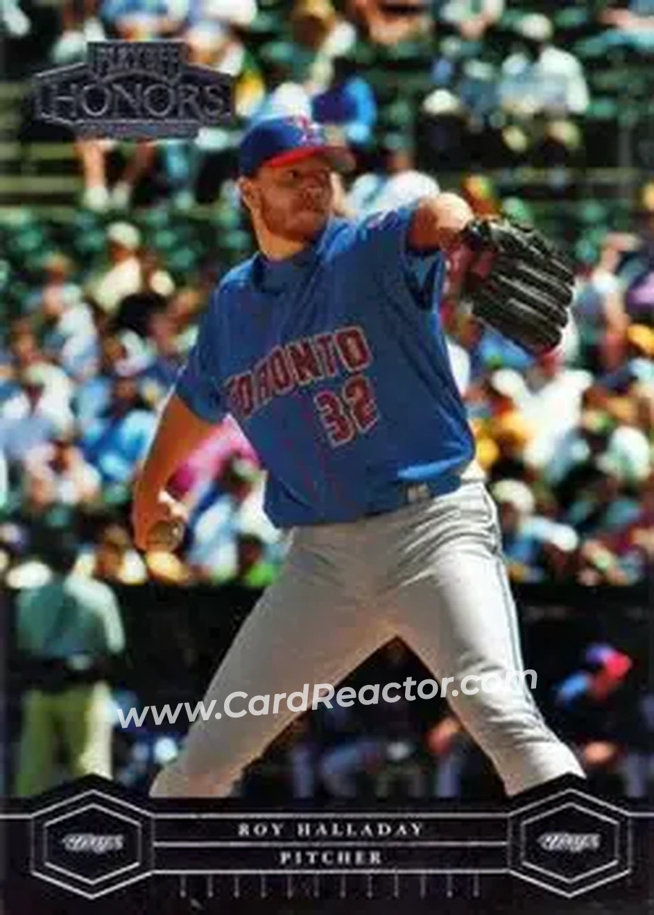 2004 Playoff Honors #198 - Roy Halladay - Toronto Blue Jays - Front
