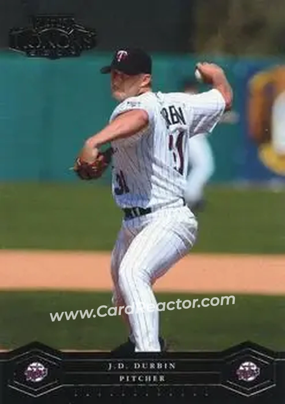 2004 Playoff Honors #113 - J.D. Durbin - Minnesota Twins - Front