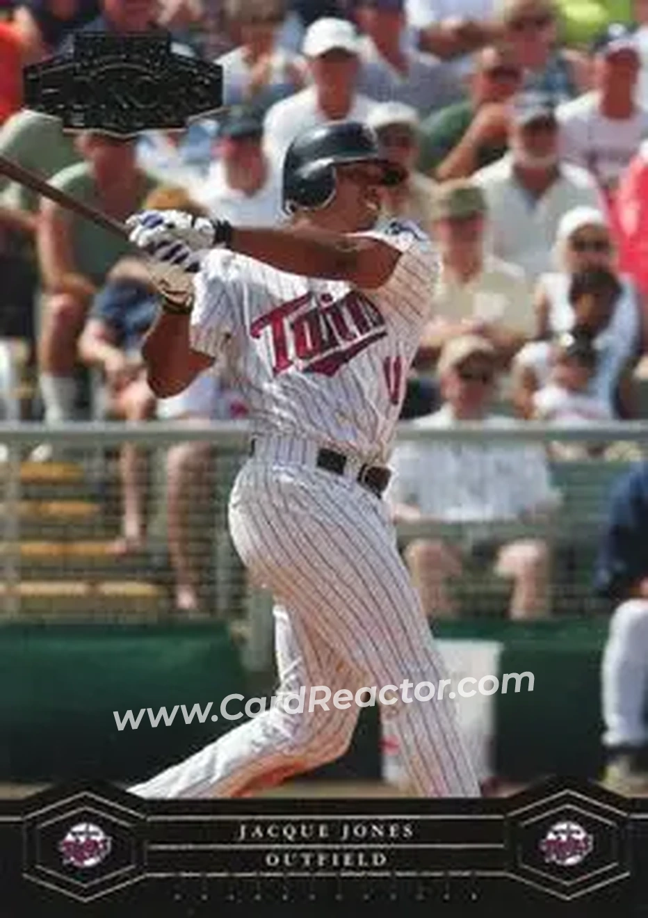 2004 Playoff Honors #114 - Jacque Jones - Minnesota Twins - Front