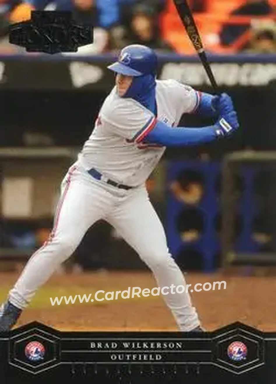2004 Playoff Honors #119 - Brad Wilkerson - Montreal Expos - Front