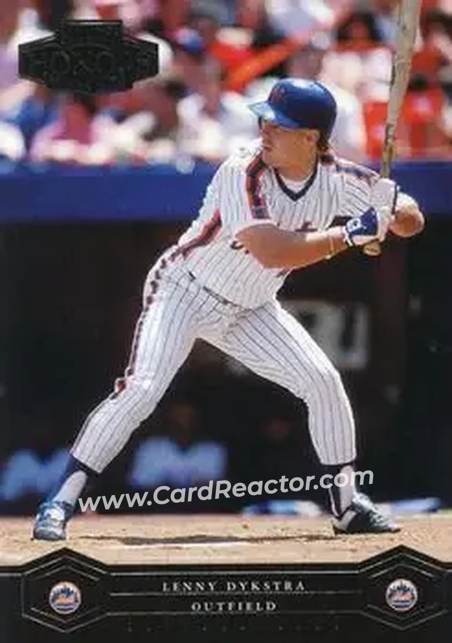 2004 Playoff Honors #125 - Len Dykstra - New York Mets - Front