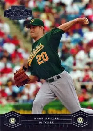 2004 Playoff Honors #145 - Mark Mulder - Oakland Athletics