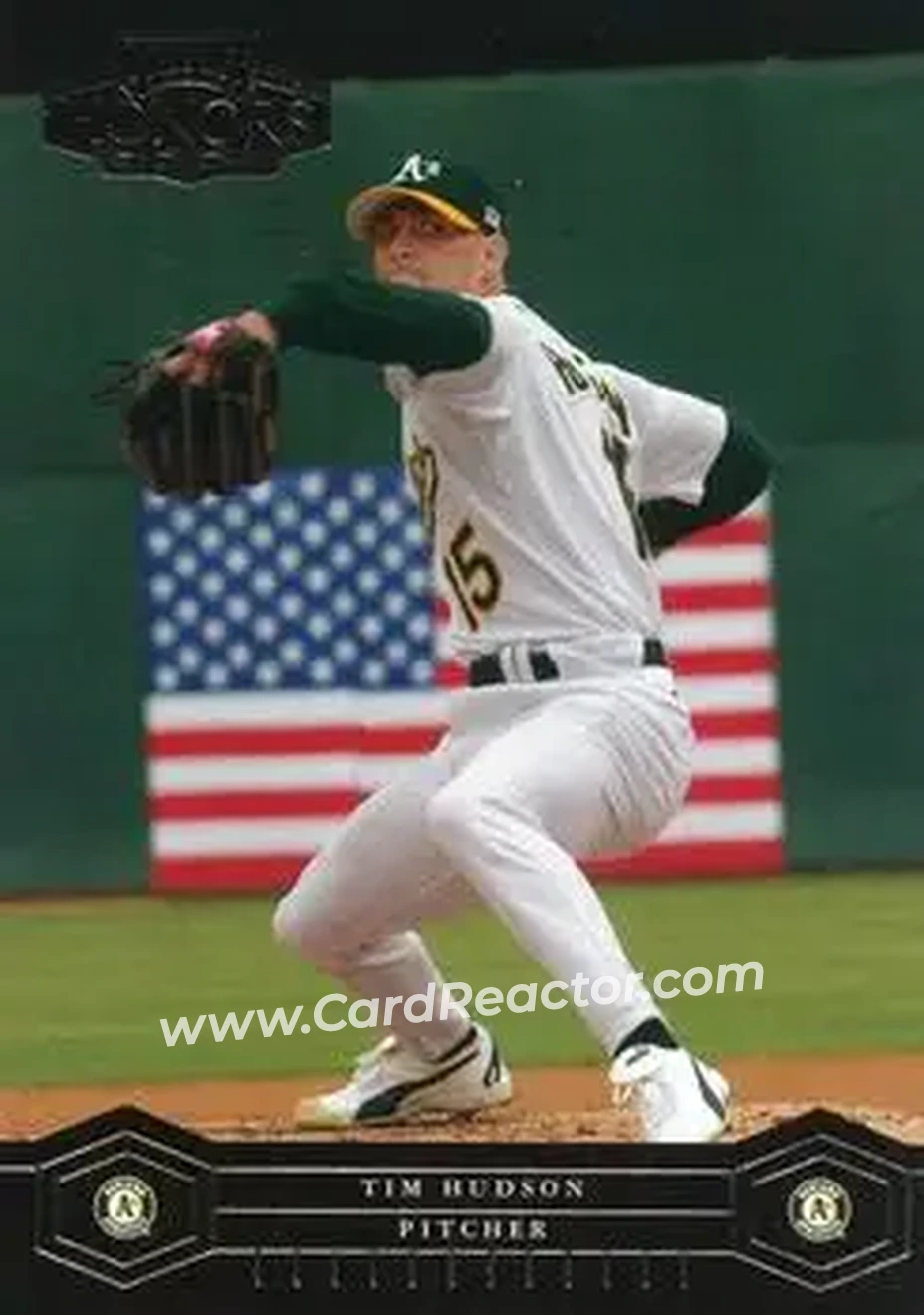 2004 Playoff Honors #147 - Tim Hudson - Oakland Athletics - Front