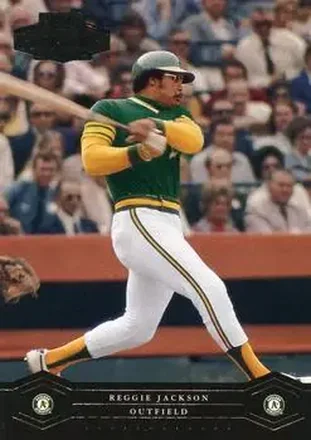 2004 Playoff Honors #148 - Reggie Jackson (b.1946 OF) - Oakland Athletics