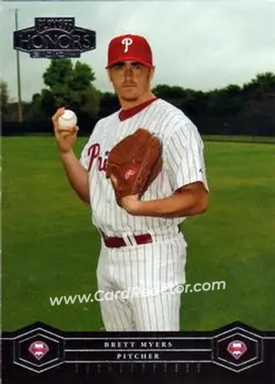 2004 Playoff Honors #150 - Brett Myers - Philadelphia Phillies - Front