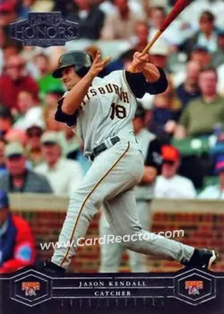 2004 Playoff Honors #158 - Jason Kendall - Pittsburgh Pirates - Front