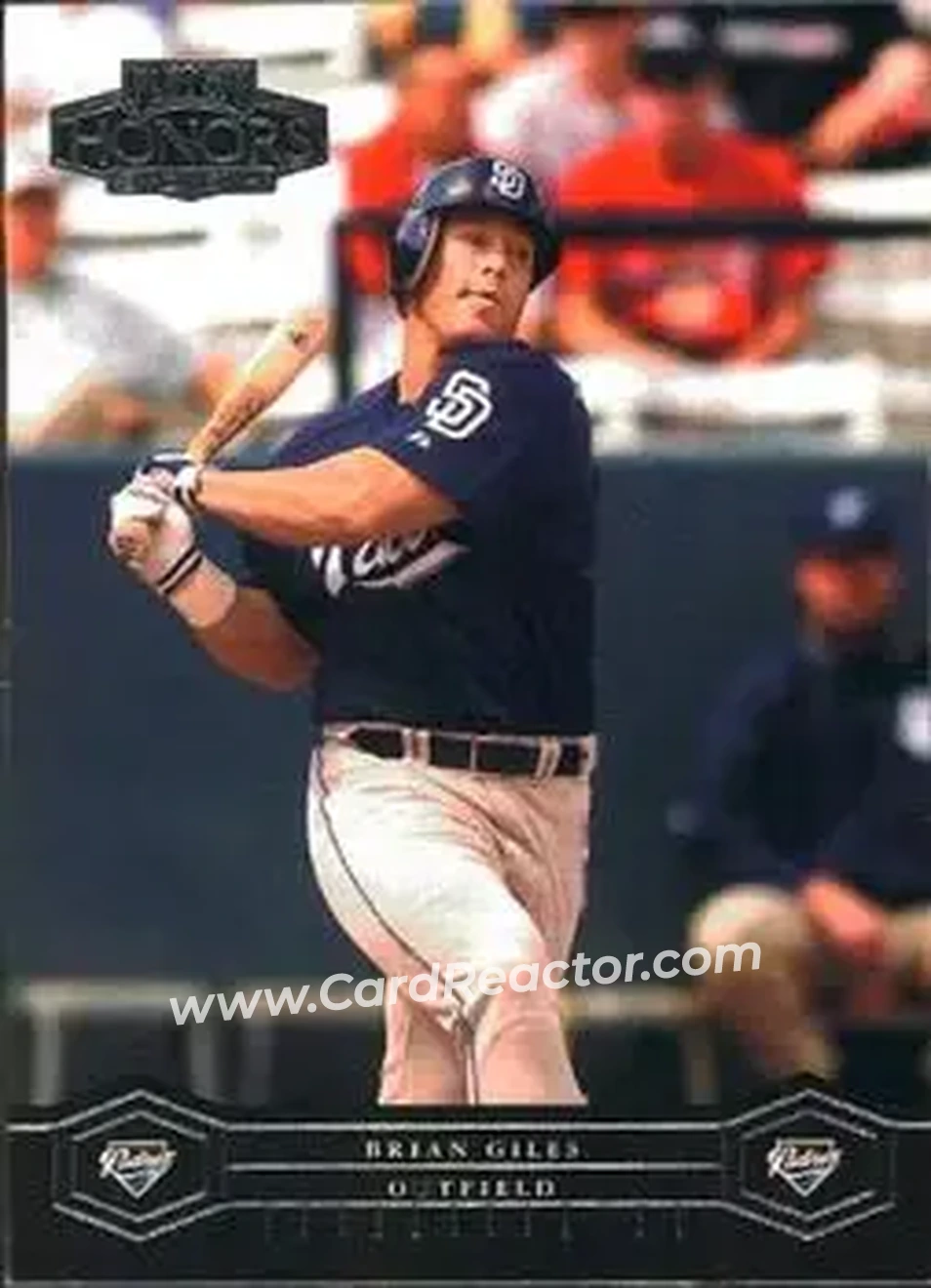 2004 Playoff Honors #159 - Brian Giles - San Diego Padres - Front