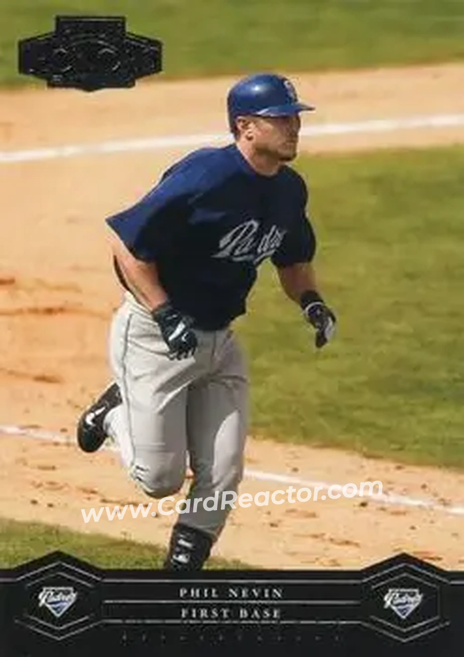 2004 Playoff Honors #162 - Phil Nevin - San Diego Padres - Front