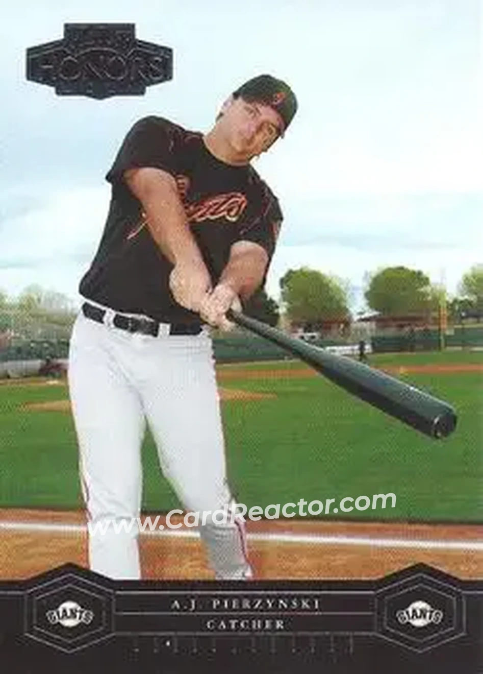 2004 Playoff Honors #165 - A.J. Pierzynski - San Francisco Giants - Front