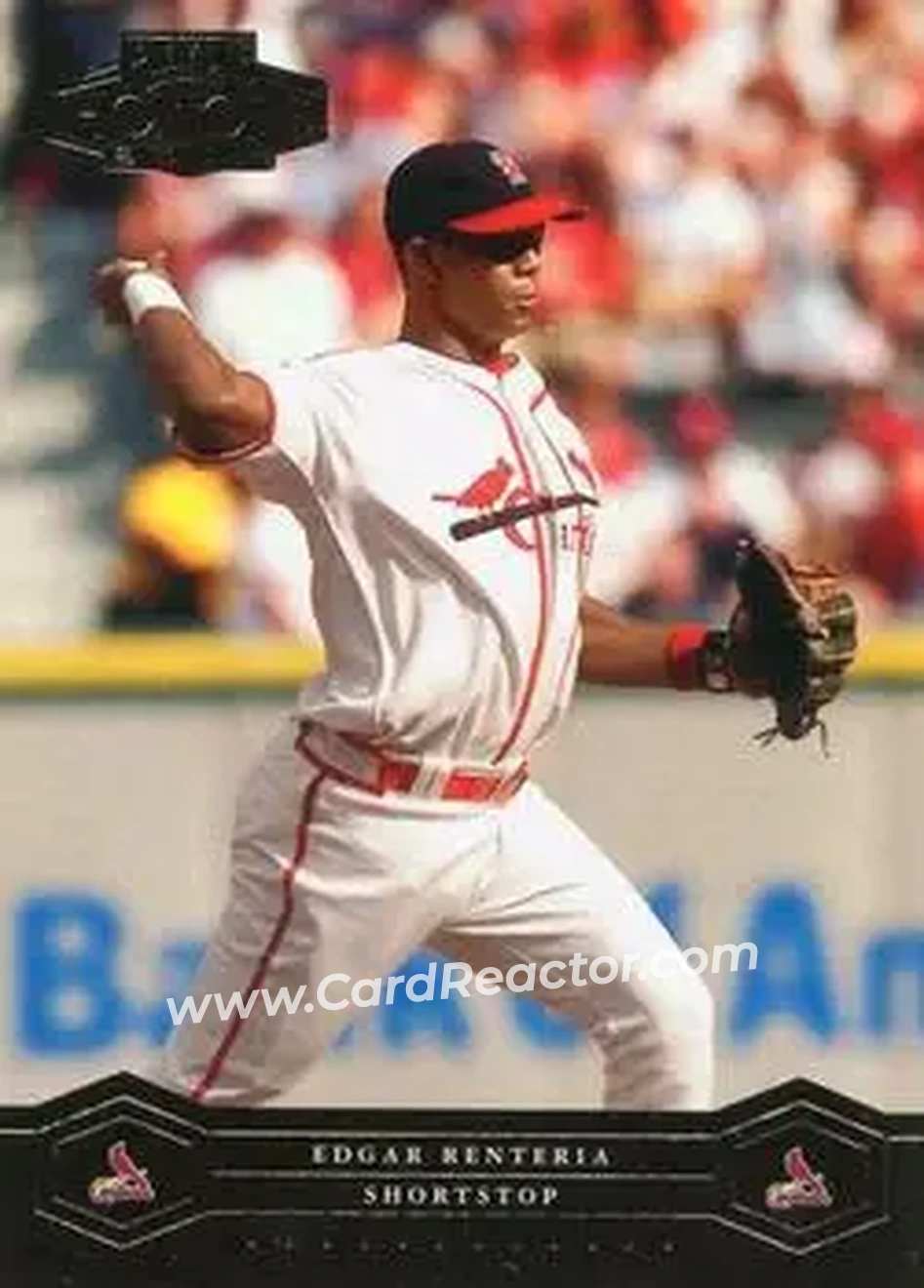 2004 Playoff Honors #179 - Edgar Renteria - St. Louis Cardinals - Front