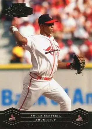 2004 Playoff Honors #179 - Edgar Renteria - St. Louis Cardinals