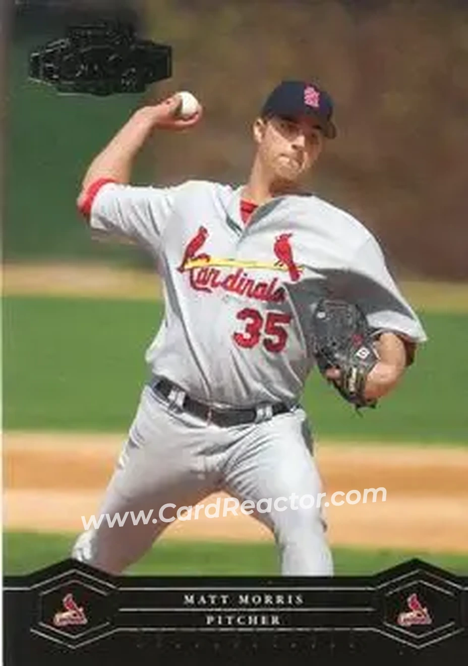 2004 Playoff Honors #181 - Matt Morris - St. Louis Cardinals - Front
