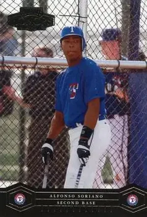 2004 Playoff Honors #189 - Alfonso Soriano - Texas Rangers
