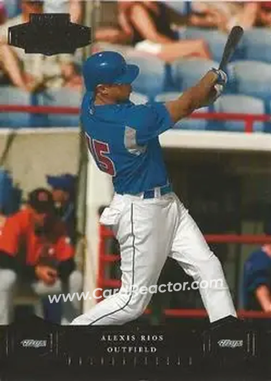 2004 Playoff Honors #193 - Alex Rios - Toronto Blue Jays - Front