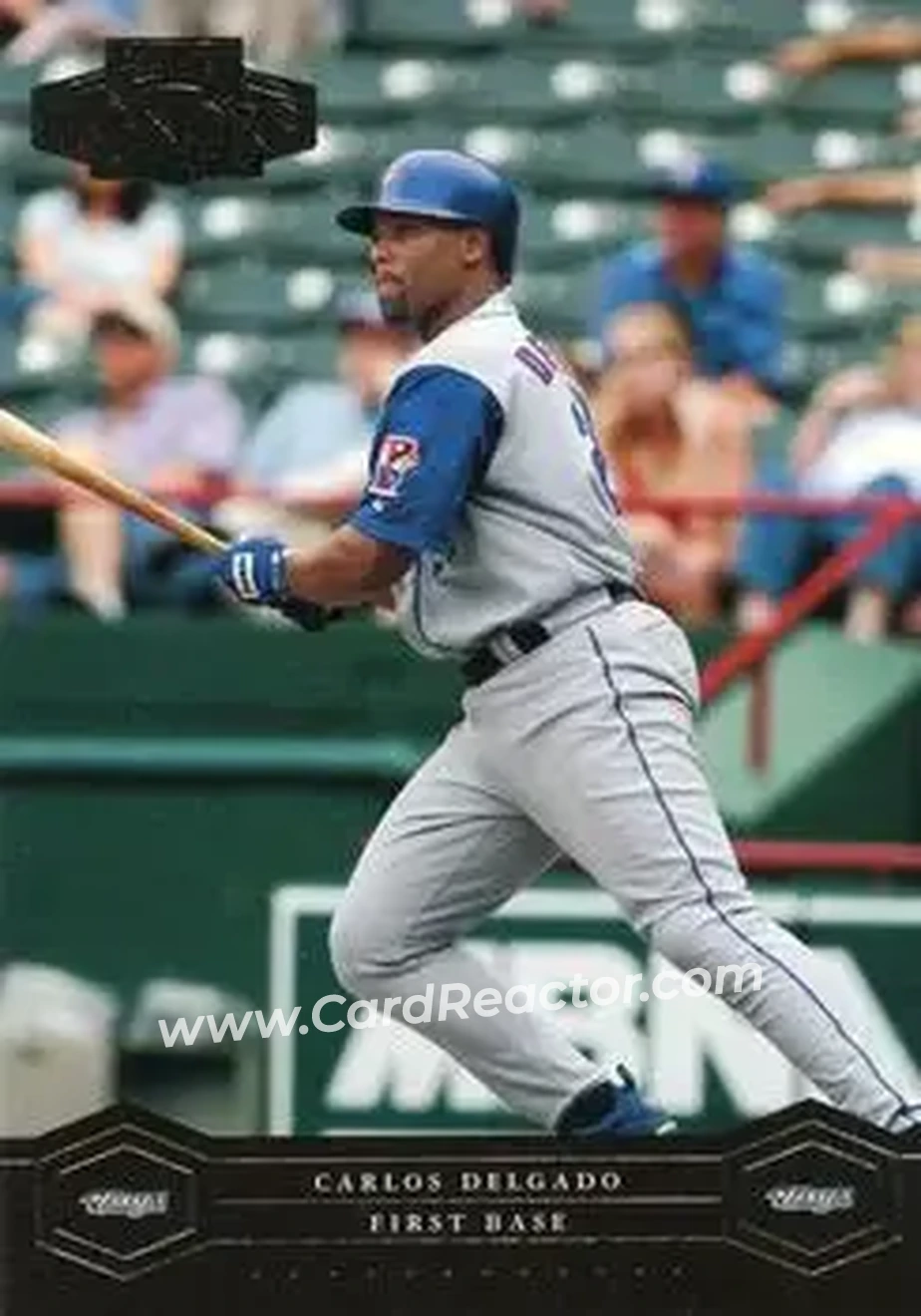 2004 Playoff Honors #194 - Carlos Delgado - Toronto Blue Jays - Front