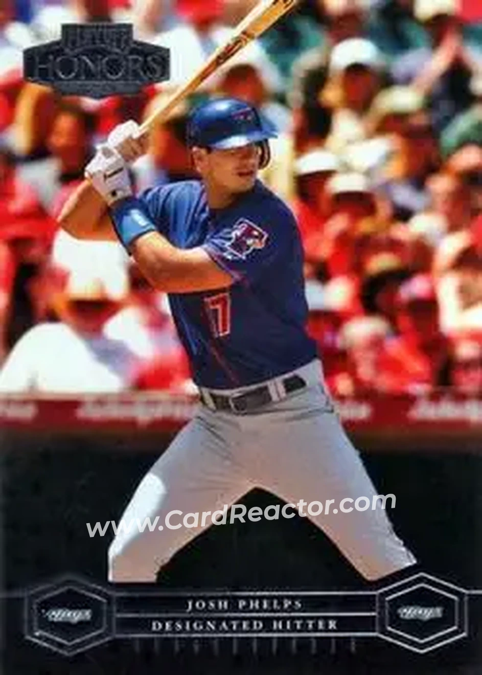 2004 Playoff Honors #197 - Josh Phelps - Toronto Blue Jays - Front