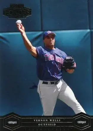 2004 Playoff Honors #199 - Vernon Wells - Toronto Blue Jays