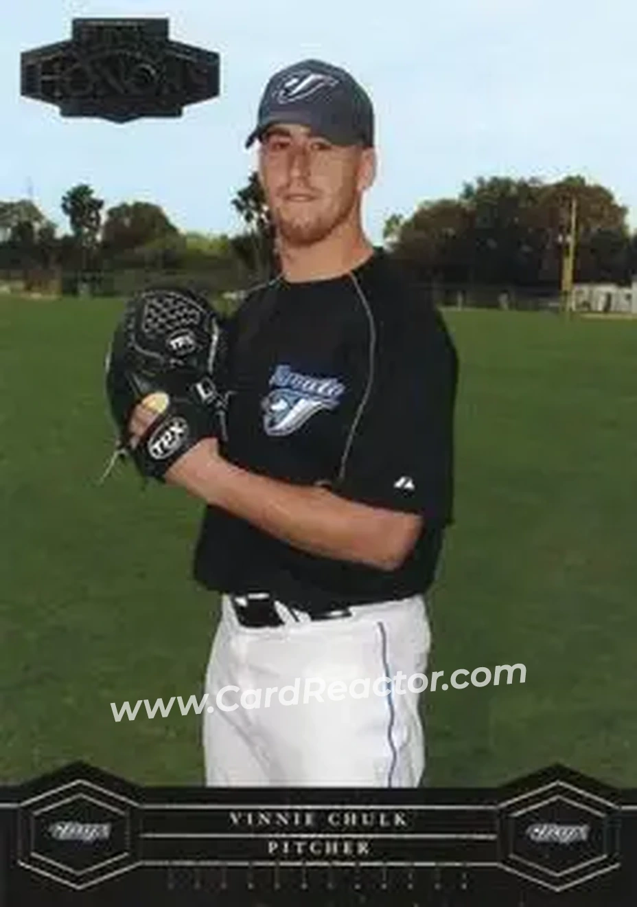 2004 Playoff Honors #200 - Vinnie Chulk - Toronto Blue Jays - Front