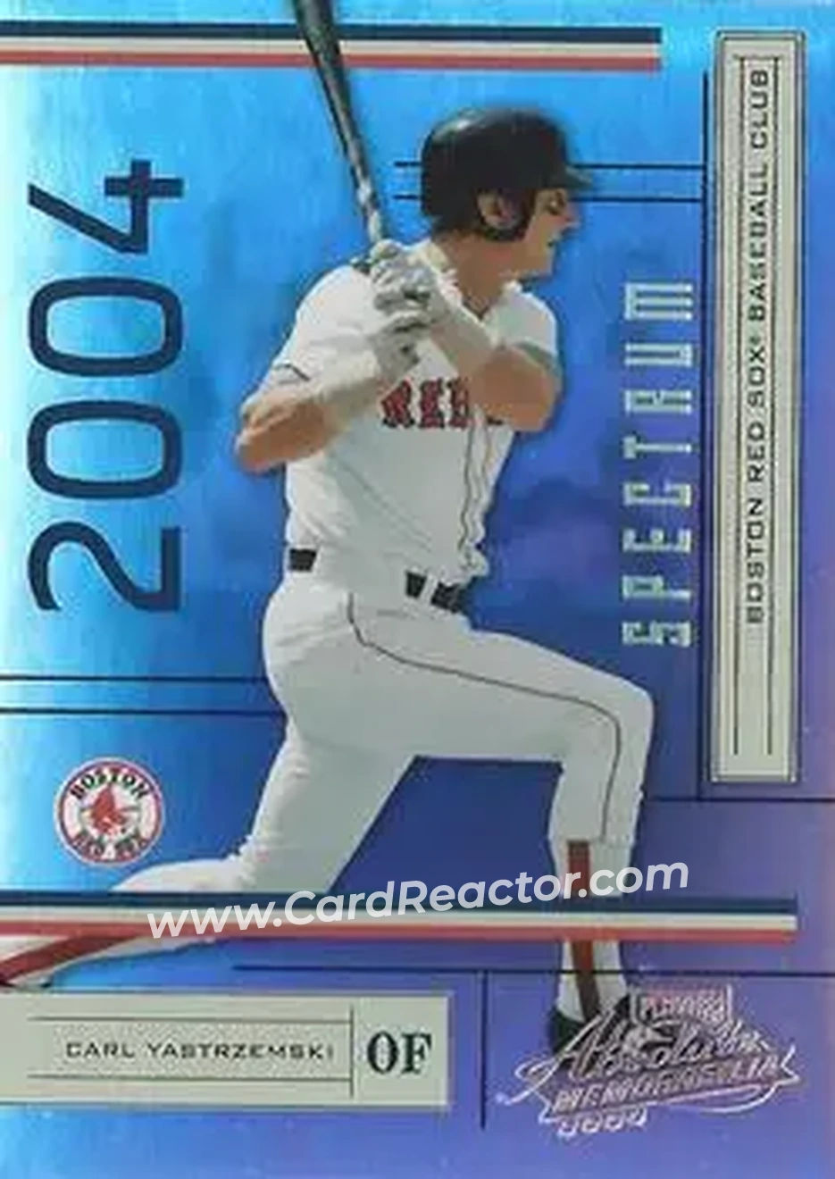 2004 Playoff Absolute Memorabilia - Spectrum Gold #34 - Carl Yastrzemski - Boston Red Sox - Front