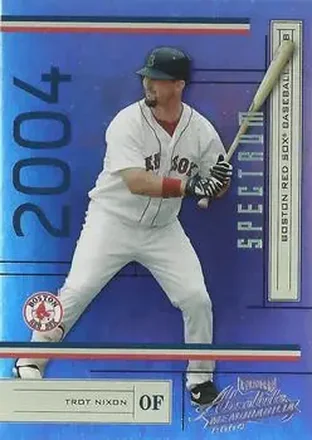 2004 Playoff Absolute Memorabilia - Spectrum Gold #36 - Trot Nixon - Boston Red Sox