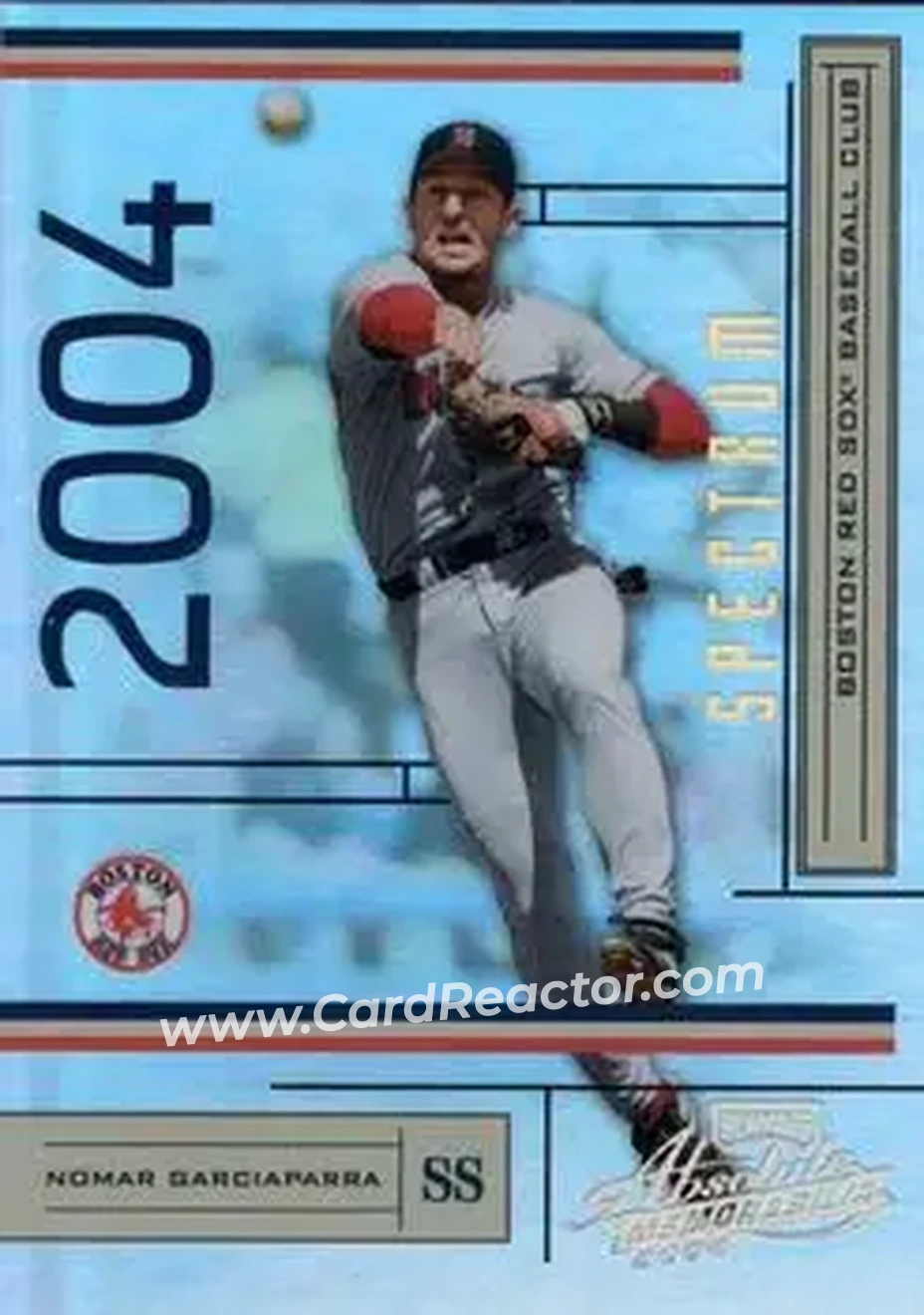 2004 Playoff Absolute Memorabilia - Spectrum Gold #39 - Nomar Garciaparra - Boston Red Sox - Front