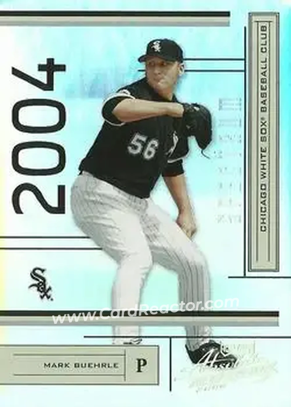 2004 Playoff Absolute Memorabilia - Spectrum Gold #56 - Mark Buehrle - Chicago White Sox - Front