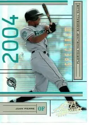 2004 Playoff Absolute Memorabilia - Spectrum Gold #82 - Juan Pierre - Florida Marlins