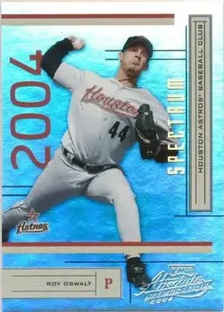 2004 Playoff Absolute Memorabilia - Spectrum Gold #88 - Roy Oswalt - Houston Astros