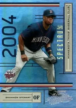 2004 Playoff Absolute Memorabilia - Spectrum Gold #118 - Shannon Stewart - Minnesota Twins