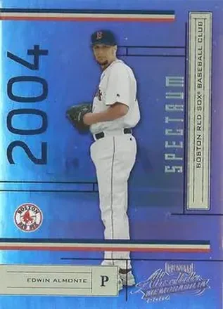 2004 Playoff Absolute Memorabilia - Spectrum Gold #133 - Edwin Almonte - Boston Red Sox