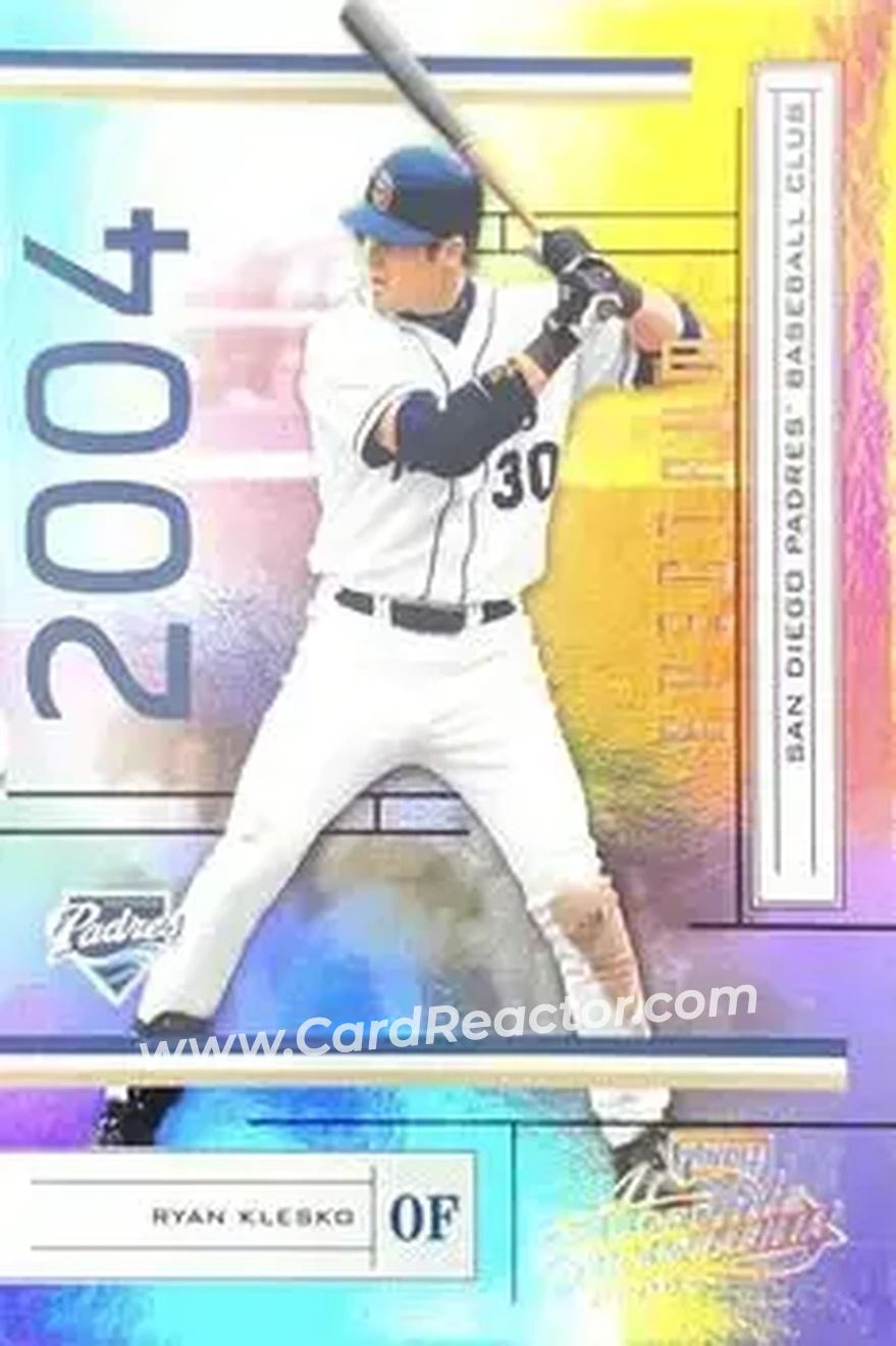 2004 Playoff Absolute Memorabilia - Spectrum Gold #166 - Ryan Klesko - San Diego Padres - Front