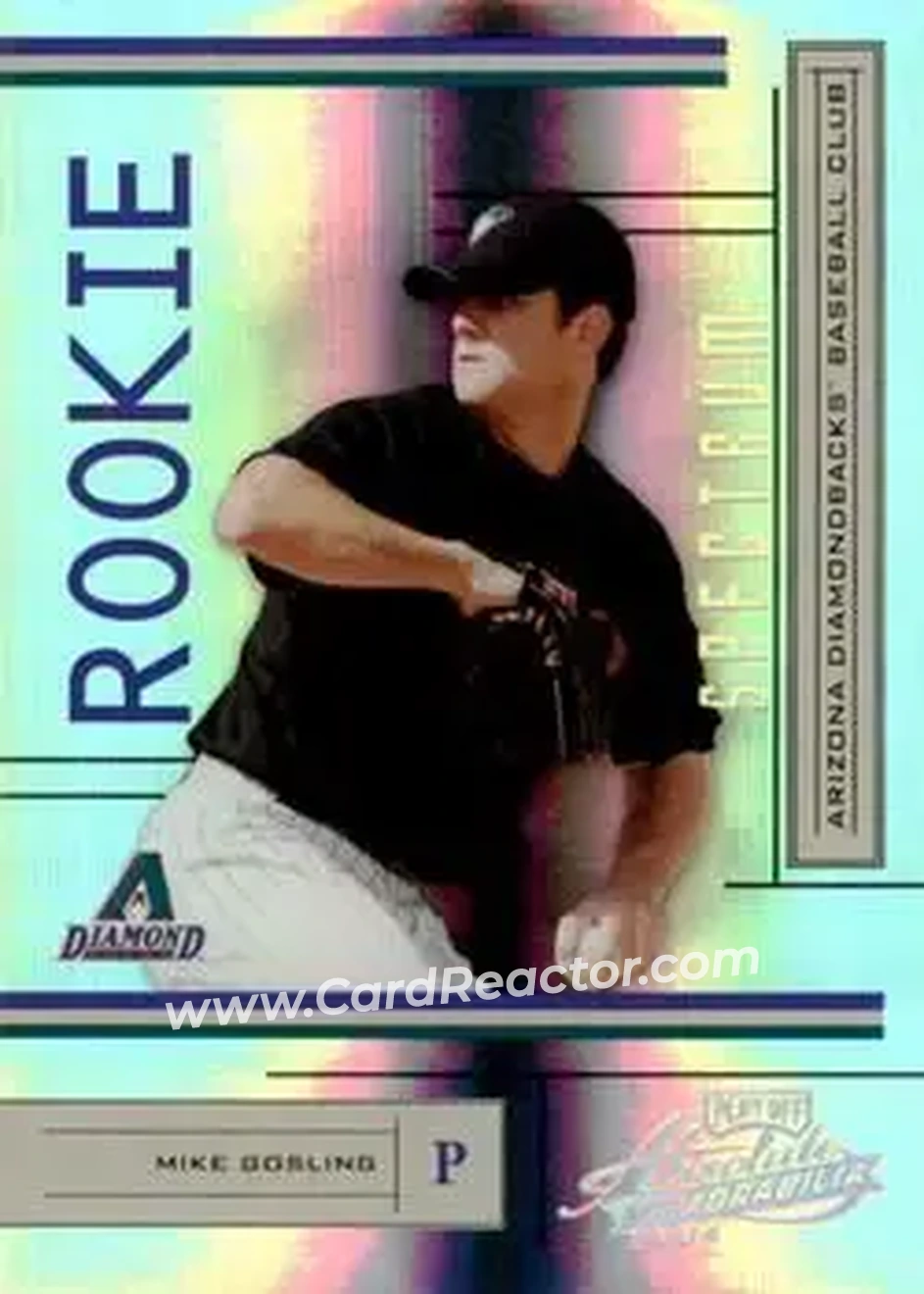 2004 Playoff Absolute Memorabilia - Spectrum Gold #226 - Mike Gosling - Arizona Diamondbacks - Front