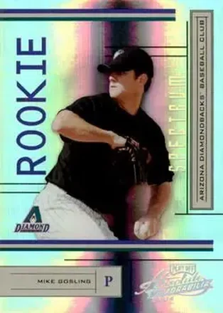 2004 Playoff Absolute Memorabilia - Spectrum Gold #226 - Mike Gosling - Arizona Diamondbacks