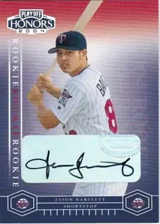 2004 Playoff Honors #227 - Jason Bartlett - Minnesota Twins
