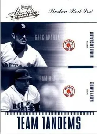 2004 Playoff Absolute Memorabilia #TAN-8 Team Tandems Mike Sweeney - George Brett