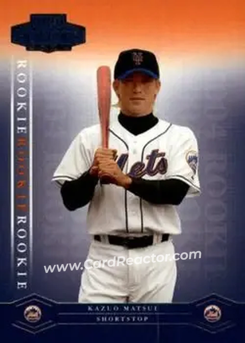 2004 Playoff Honors #202 - Kazuo Matsui - New York Mets - Front