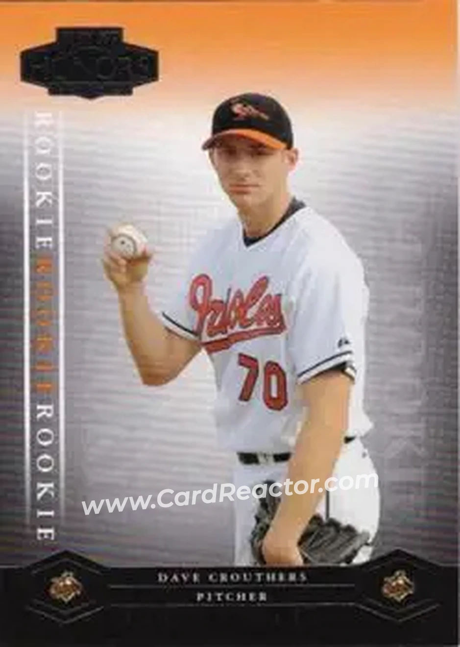 2004 Playoff Honors #203 - Dave Crouthers - Baltimore Orioles - Front