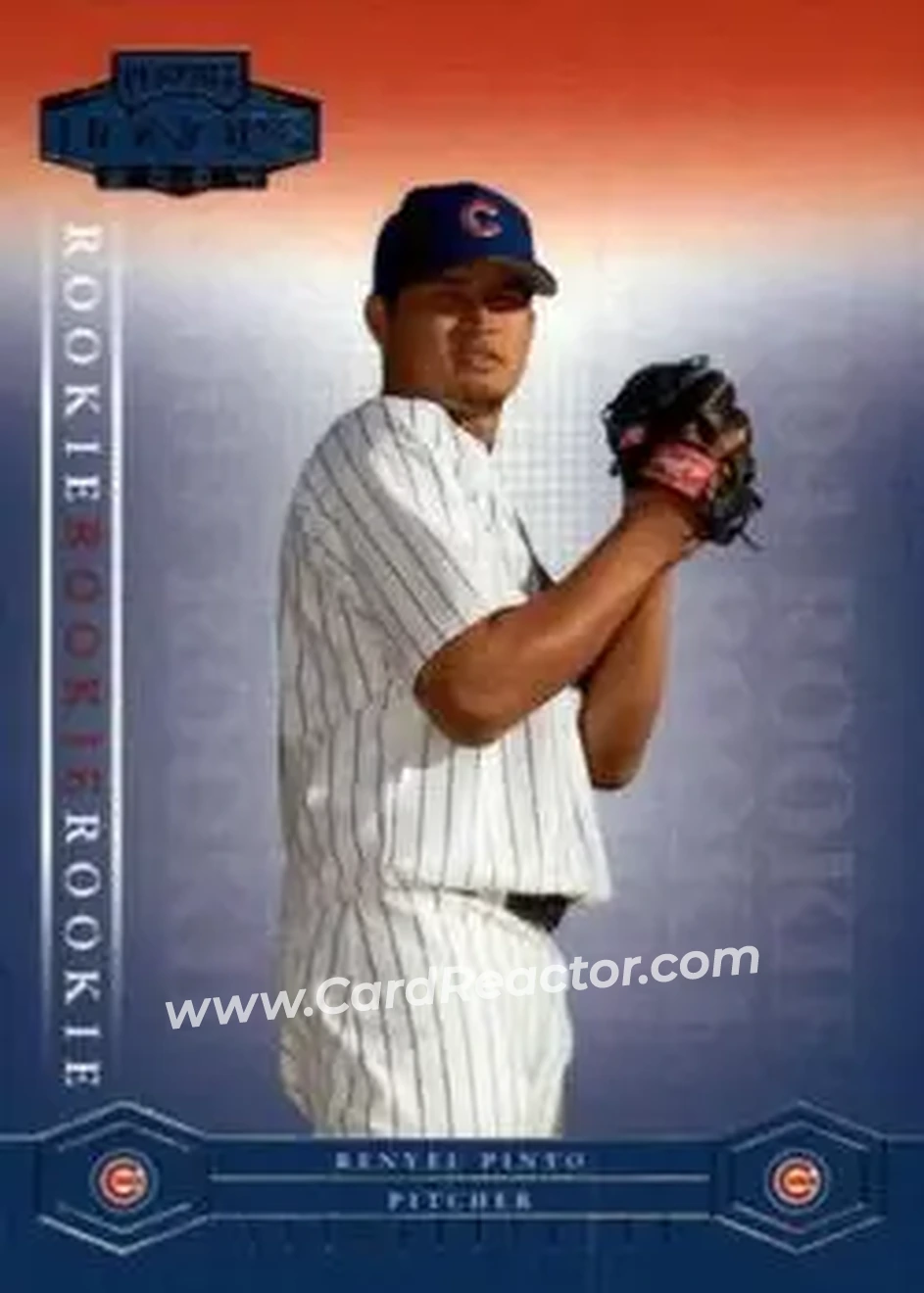 2004 Playoff Honors #210 - Renyel Pinto - Chicago Cubs - Front