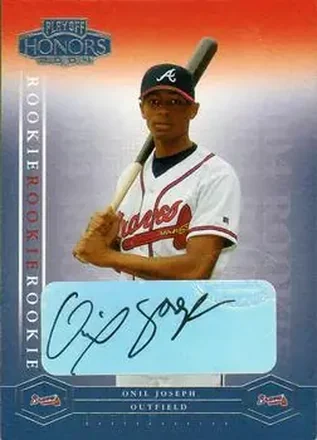 2004 Playoff Honors #212 - Onil Joseph - Atlanta Braves