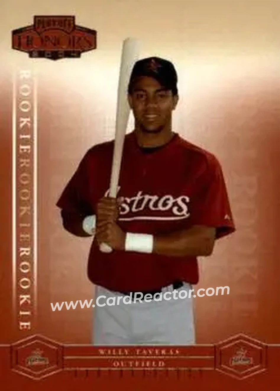 2004 Playoff Honors #217 - Willy Taveras - Houston Astros - Front