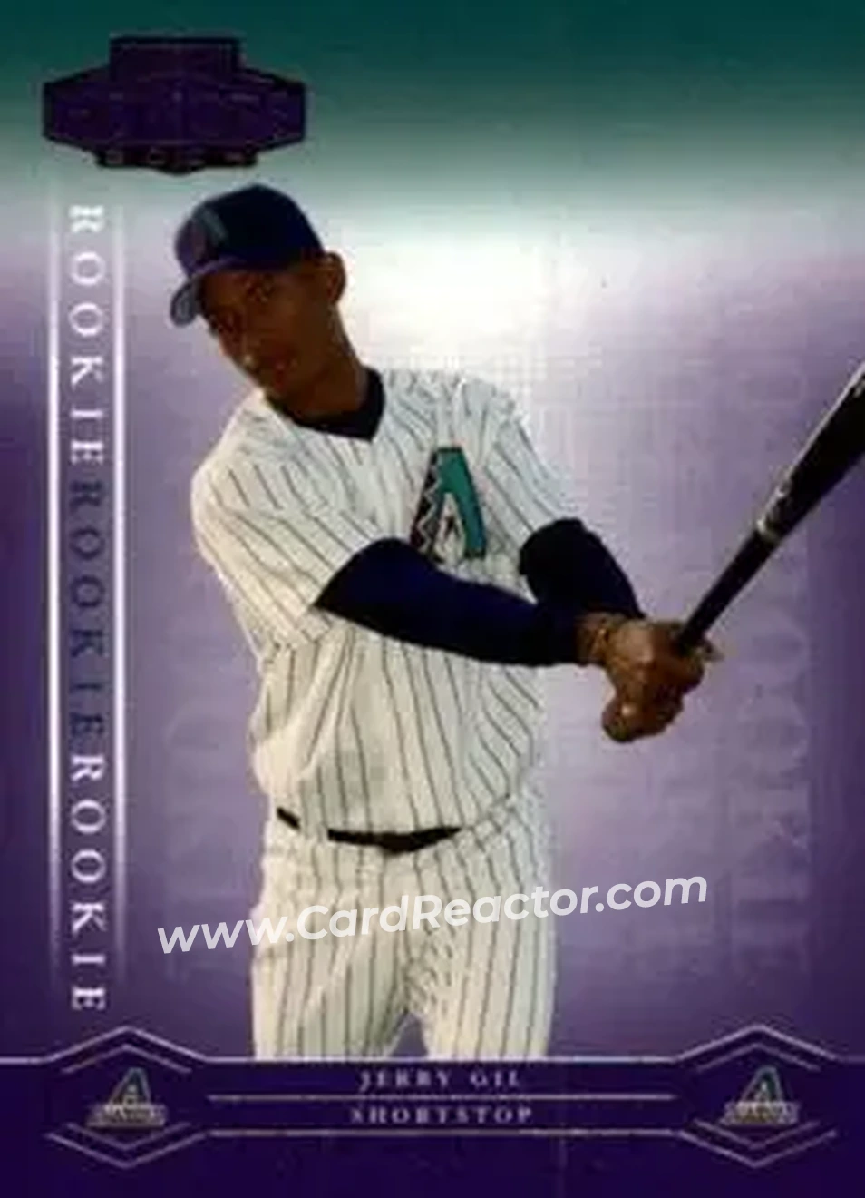 2004 Playoff Honors #219 - Jerry Gil - Arizona Diamondbacks - Front