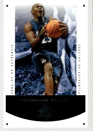 2002-03 SP Authentic #99 - Michael Jordan