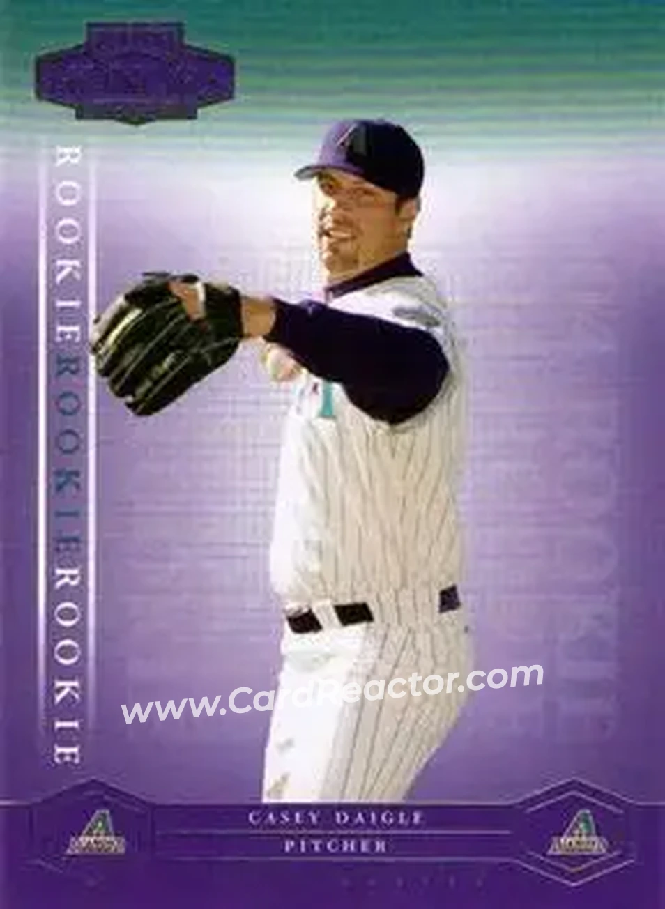 2004 Playoff Honors #225 - Casey Daigle - Arizona Diamondbacks - Front