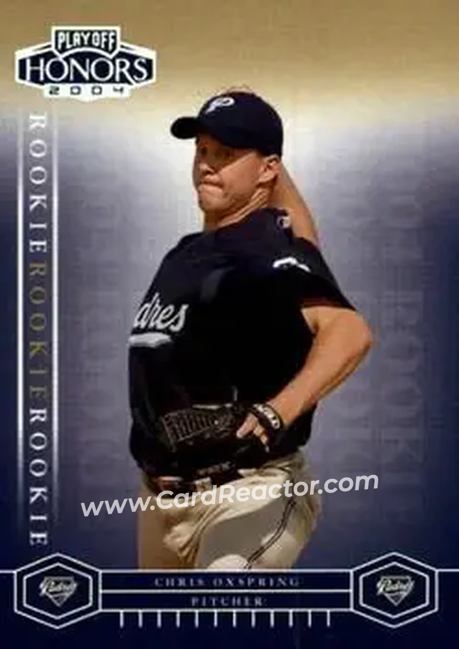 2004 Playoff Honors #229 - Chris Oxspring - San Diego Padres - Front