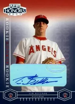 2004 Playoff Honors #233 - Tim Bittner - Anaheim Angels